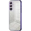 Phonesta Crystal Sparkle Silicone Back Cover hoesje voor Samsung Galaxy A26 - Paars