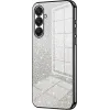 Phonesta Crystal Sparkle Silicone Back Cover hoesje voor Samsung Galaxy A26 - Zwart