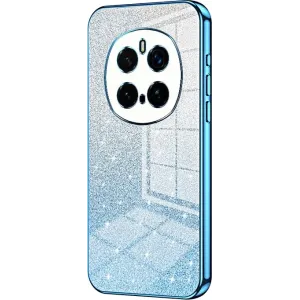 Phonesta Crystal Sparkle Silicone Back Cover hoesje voor HONOR Magic7 Pro - Blauw