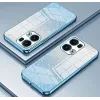 Phonesta Crystal Sparkle Silicone Back Cover hoesje voor Oppo Reno13 Pro - Blauw 2