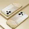 Phonesta Crystal Sparkle Silicone Back Cover hoesje voor Oppo Reno15 Pro - Goud 2