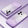 Phonesta Crystal Sparkle Silicone Back Cover hoesje voor Oppo Reno15 Pro - Paars 2