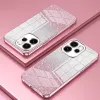 Phonesta Crystal Sparkle Silicone Back Cover hoesje voor Oppo Reno15 Pro - Roze 2