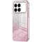 Phonesta Crystal Sparkle Silicone Back Cover hoesje voor Xiaomi Poco F8 Pro - Roze