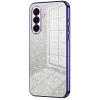 Phonesta Crystal Sparkle Silicone Back Cover hoesje voor Samsung Galaxy A37 - Paars