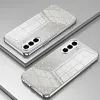 Phonesta Crystal Sparkle Silicone Back Cover hoesje voor Samsung Galaxy A57 - Zilver 2