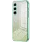 Phonesta Crystal Sparkle Silicone Back Cover hoesje voor Samsung Galaxy S25 FE - Groen