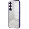 Phonesta Crystal Sparkle Silicone Back Cover hoesje voor Samsung Galaxy S26 - Paars