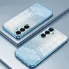 Phonesta Crystal Sparkle Silicone Back Cover hoesje voor Samsung Galaxy S26 Plus - Blauw 2