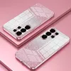 Phonesta Crystal Sparkle Silicone Back Cover hoesje voor Samsung Galaxy S26 Ultra - Roze 2