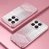 Phonesta Crystal Sparkle Silicone Back Cover hoesje voor Xiaomi 17 - Roze 2