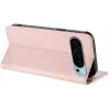 Phonesta Embossed Lines Book Wallet Case hoesje voor Google Pixel 9 / 9 Pro - Roze 3