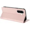 Phonesta Embossed Lines Book Wallet Case hoesje voor Samsung Galaxy A36 - Roze 3