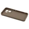 Phonesta Grooved Silicone Back Cover hoesje voor Oppo Reno13 F 4G/5G / Reno13 FS 5G - Bruin 6
