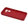 Phonesta Grooved Silicone Back Cover hoesje voor Oppo Reno13 F 4G/5G / Reno13 FS 5G - Rood 6