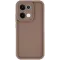 Phonesta Grooved Silicone Back Cover hoesje voor Oppo Reno13 - Bruin