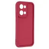Phonesta Grooved Silicone Back Cover hoesje voor Oppo Reno13 - Rood 3