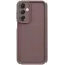 Phonesta Grooved Silicone Back Cover hoesje voor Samsung Galaxy A16 - Bruin