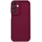 Phonesta Grooved Silicone Back Cover hoesje voor Samsung Galaxy A16 - Rood