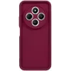 Phonesta Grooved Silicone Back Cover hoesje voor Xiaomi Redmi 14C / Xiaomi Poco C75 - Rood