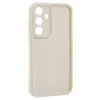 Phonesta Grooved Silicone Back Cover hoesje voor Samsung Galaxy S25 - Beige 3