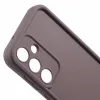 Phonesta Grooved Silicone Back Cover hoesje voor Samsung Galaxy S25 - Bruin 5