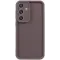 Phonesta Grooved Silicone Back Cover hoesje voor Samsung Galaxy S25 Plus - Bruin