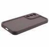 Phonesta Grooved Silicone Back Cover hoesje voor Samsung Galaxy S25 Plus - Bruin 4