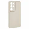 Phonesta Grooved Silicone Back Cover hoesje voor Samsung Galaxy S25 Ultra - Beige 3
