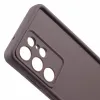 Phonesta Grooved Silicone Back Cover hoesje voor Samsung Galaxy S25 Ultra - Bruin 5
