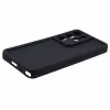 Phonesta Grooved Silicone Back Cover hoesje voor Samsung Galaxy S25 Ultra - Zwart 4