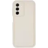 Phonesta Grooved Silicone Back Cover hoesje voor Samsung Galaxy A26 - Beige