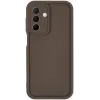 Phonesta Grooved Silicone Back Cover hoesje voor Samsung Galaxy A26 - Bruin
