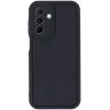 Phonesta Grooved Silicone Back Cover hoesje voor Samsung Galaxy A26 - Zwart