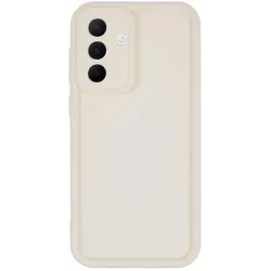 Phonesta Grooved Silicone Back Cover hoesje voor Samsung Galaxy A56 - Beige