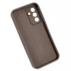Phonesta Grooved Silicone Back Cover hoesje voor Samsung Galaxy A56 - Bruin 4