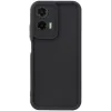 Phonesta Grooved Silicone Back Cover hoesje voor Motorola Moto G35 - Zwart