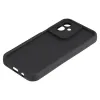 Phonesta Grooved Silicone Back Cover hoesje voor Motorola Moto G55 - Zwart 4