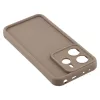 Phonesta Grooved Silicone Back Cover hoesje voor Xiaomi Redmi Note 14 4G - Bruin 4