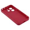 Phonesta Grooved Silicone Back Cover hoesje voor Xiaomi Redmi Note 14 4G - Rood 5