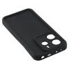 Phonesta Grooved Silicone Back Cover hoesje voor Xiaomi Redmi Note 14 4G - Zwart 4