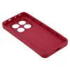Phonesta Grooved Silicone Back Cover hoesje voor Xiaomi Redmi Note 14 Pro 5G / Xiaomi Poco X7 - Rood 5