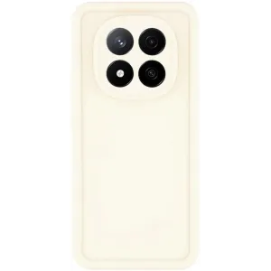 Phonesta Grooved Silicone Back Cover hoesje voor Xiaomi Redmi Note 14 Pro Plus - Beige