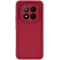 Phonesta Grooved Silicone Back Cover hoesje voor Xiaomi Redmi Note 14 Pro Plus - Rood
