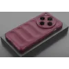 Phonesta GripShell Silicone Back Cover hoesje voor Oppo Find X8 Pro - Bordeaux 2