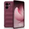 Phonesta GripShell Silicone Back Cover hoesje voor Oppo Reno13 F 4G/5G / Reno13 FS 5G - Bordeaux