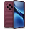 Phonesta GripShell Silicone Back Cover hoesje voor Oppo Reno12 F/Reno12 FS - Bordeaux