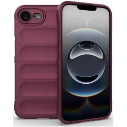 Phonesta GripShell Silicone Back Cover hoesje voor Apple iPhone 17e/16e - Bordeaux