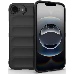 Phonesta GripShell Silicone Back Cover hoesje voor Apple iPhone 17e/16e - Zwart
