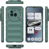 Phonesta GripShell Silicone Back Cover hoesje voor Nothing Phone (3a) Pro - Donkergroen 3